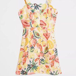 Farm Rio Frutas Linen Mini Dress in Size M
